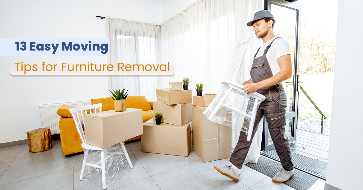 13 Easy Moving Tips for Furniture Removal