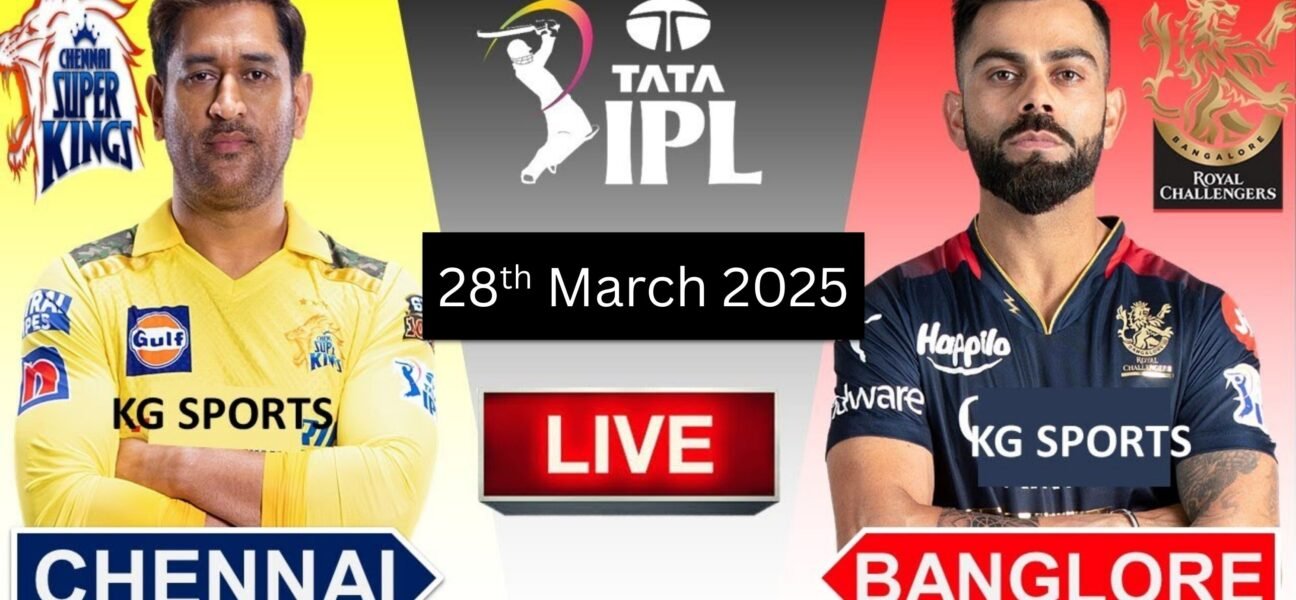 CSK vs RCB 2025